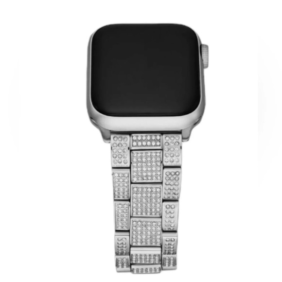 Michael Kors Apple Watch Band Stainless Steel Crystal Metal 38mm 40mm 41mm - Picture 2 of 13